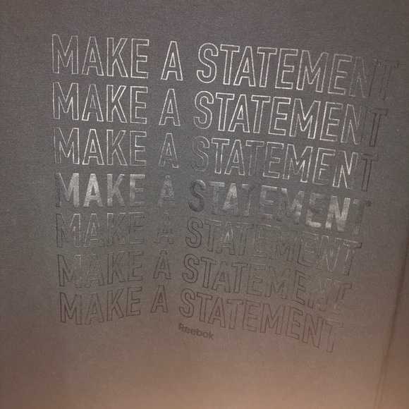Reebok “Make a Statement” Sweatshirt- 721 $25 or $20 w/offer - Picture 4 of 5